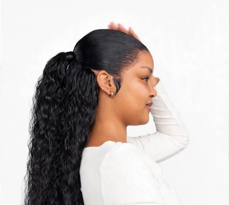 Frontal Low half-up hairstyle - RsGlam Beauty Bedfordview