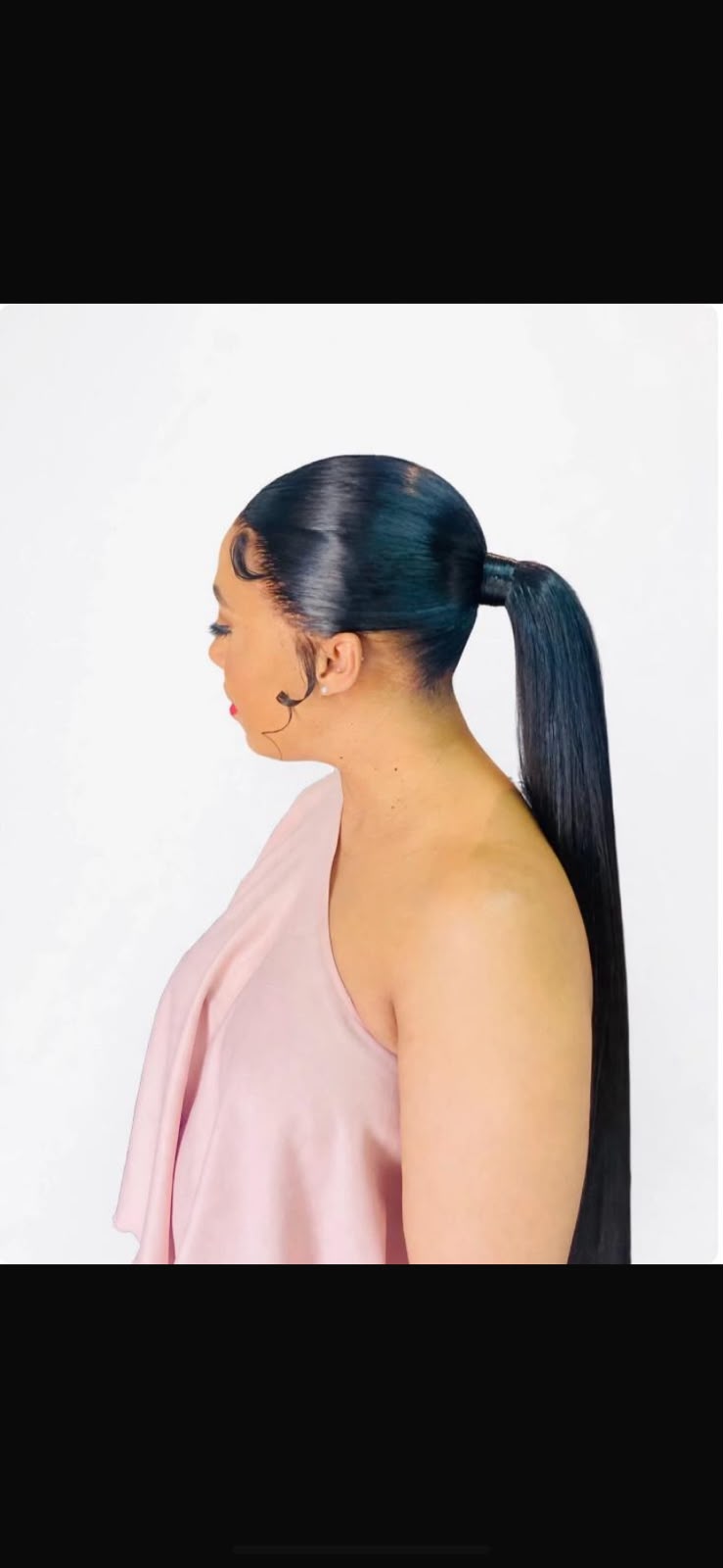 Frontal sleek hairstyle - RsGlam Beauty Bedfordview